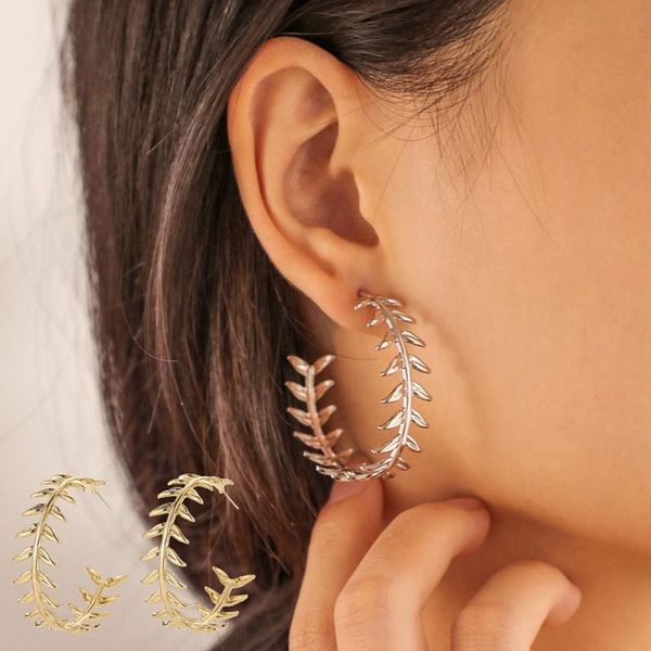 

punk fashion metal elegant hoop earring brinco statement big round circle gold color large hoops earrings women party jewelry, Golden;silver