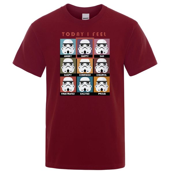 

today i fell tshirt movies funny print stormtrooper emotions summer hip hop harajuku tees sport hooded sweatshirt hoodie men t shirt