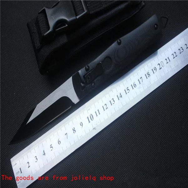

miker black tactical quality shipping, nology high folding knife, blade material d2, handle material g10,retail, wholesale, qynf 2wss8