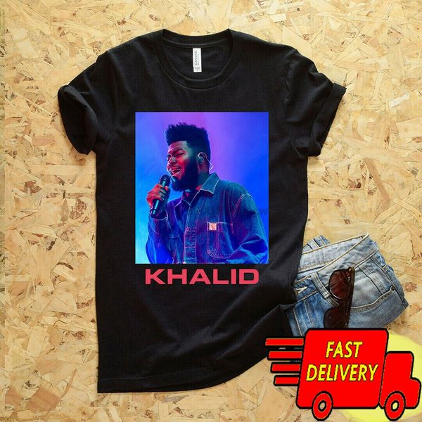 

khalid spirit tour unisext-shirt black size s-3xl sport hooded sweatshirt hoodie