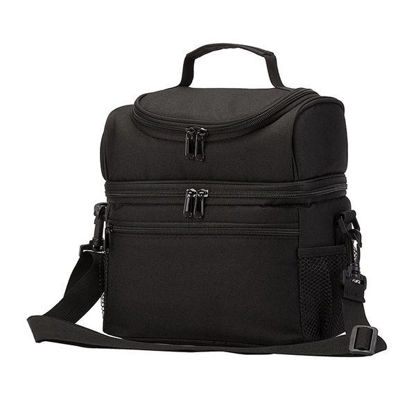 

lunch picnic bag meal packages portable cold insulation double layer humanized ice pack thermal cooler