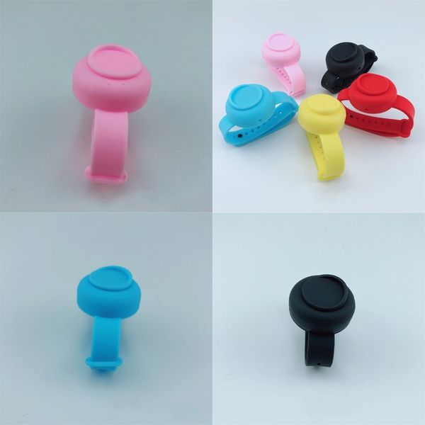 

silicone wristband womens mens bracelet bardian wristwatch liquid soap hand sanitizer ventilation smooth convenient 2 9jg f2