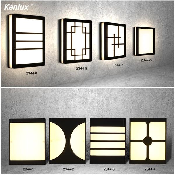 

indoor led wall lighting 20w plastic outdoor waterproof porch led wall lamp garden light bedside bathroom stair celling light-in