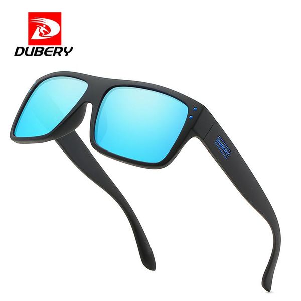 

sunglasses dubery vintage polarized men's sun glasses for men driving black square oculos male 8 colors model d911, White;black