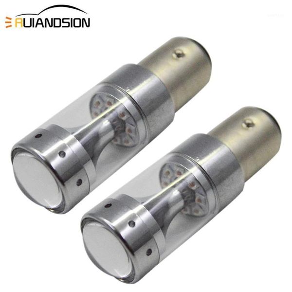 

2 pcs 1157 bay15d p21/5w 12v car led light bulb auto reverse back brake signal lamp interior parking light red white yellow1