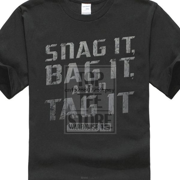 

warehouse 13 snag it bag it licensed t shirt sport hooded sweatshirt hoodie