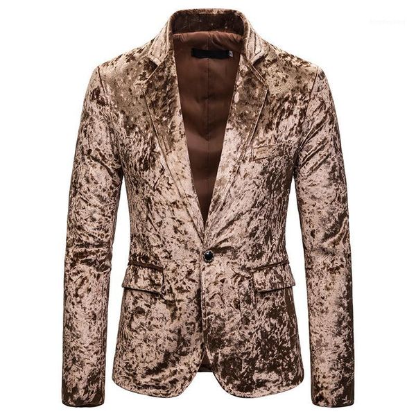 

the new man fall 2020 suede suit young cultivate one's morality leisure trend velveteen suit1, White;black