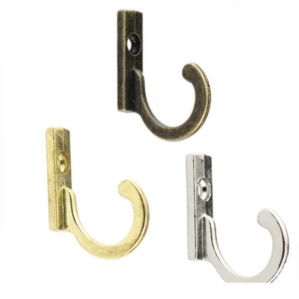 10 шт. Небольшая настенная вешалка Antique Hooks Buckle Horn Lock Lock Latch Latch для деревянной ювелирной коробки мебель Jllqrb