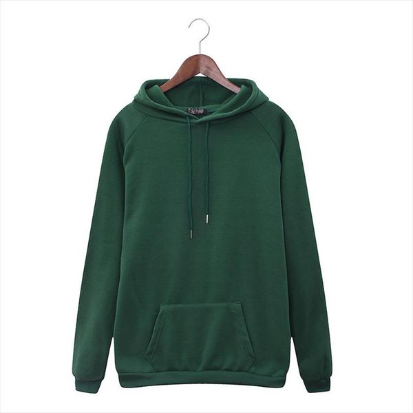 

winter casual fleece women hoodies sweatshirts long sleeve yellow girl pullovers loose hooded female thick coat, Black