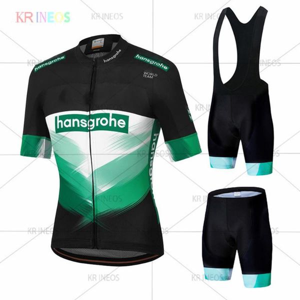 

ropa ciclismo hombre cycling jersey set professional team clothing men's short-sleeved cycling jersey triathlon uniform, Black;blue