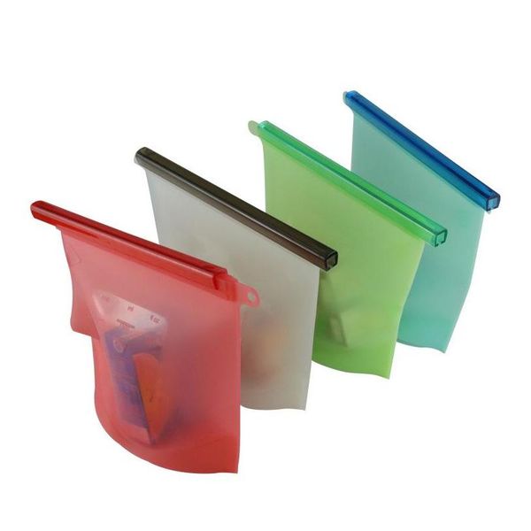

reusable high temperature silicone food preservation bag sealed food storage container multifunctional cooking bag kitchen tool jxw407 ayta