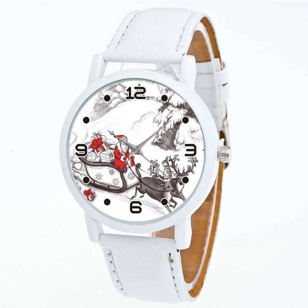 

2020 new cute smart cartoon student watch santa claus giftbgt