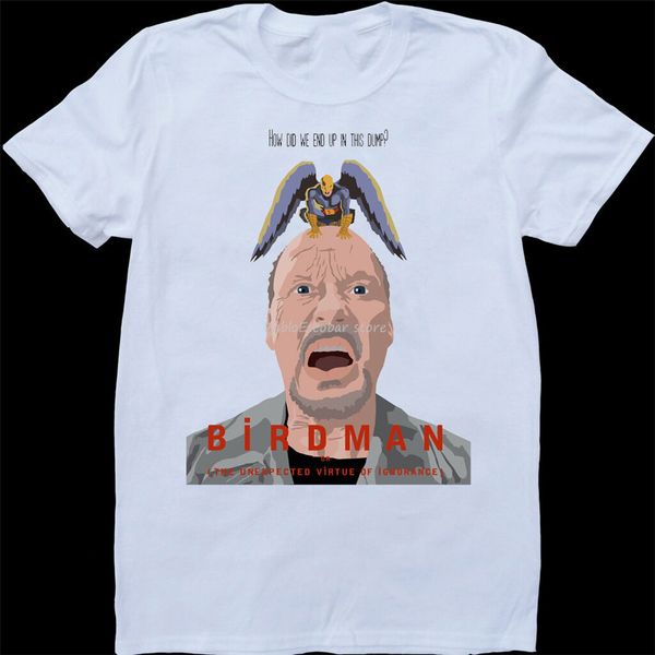 

birdman unexpected virtue of ignorance m keaton men's white, custom made light hoodie designers t shirts sweatshirt