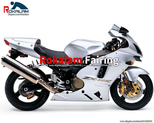 Aireler Kawasaki Ninja ZX12R için ZX 12R Vücut Kiti ZX-12R 02 06 2002 2003 2004 2005 2006 Karoser Motosiklet Perşembe (Enjeksiyon Kalıplama)