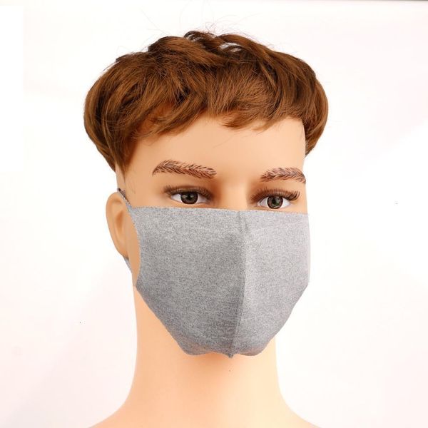 

cover and mouth face kid mask 4 colors dustproof washable reusable ice silk cotton masks tools wholesale 6ens