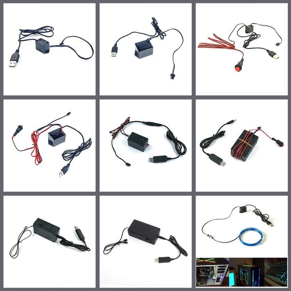 

zkcjb el пластина холодных светящийся диск свет провод с 5vusb usb холодного света светоизлучающего водителем aqz3j водителя кнопки
