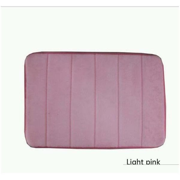 

40x60cm coral velvet bath mat bathroom bedroom anti-slip mat memory foam carpet bathroom shower qyldln garden2010