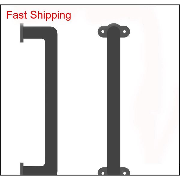 

solid cast iron sliding barn door pull handle handrail grab bar elegant design for cabinets closets inter qylqfl yh_pack