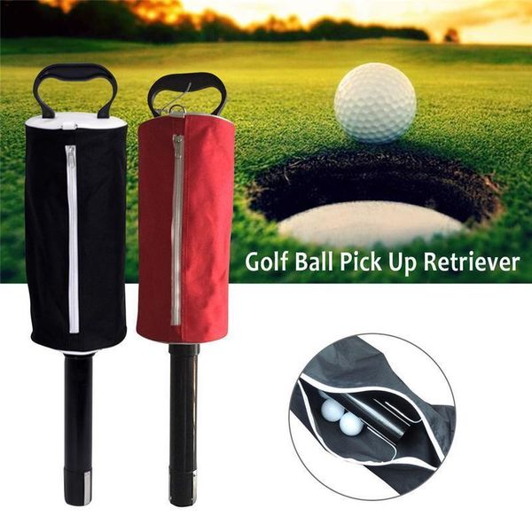 

golf training aids ball pick up black zipper retriever shag bag hold to 70 balls easy the ,golf drop ship1
