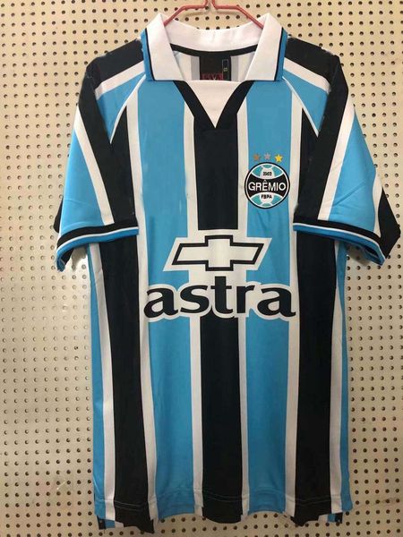 2000 Gremio FBPA maglia da calcio retrò casa classica maglia da calcio vintage S-2XL