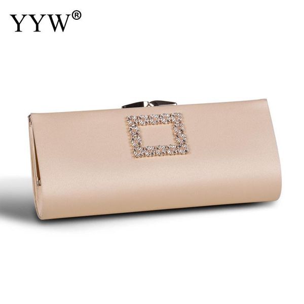 

blue long envelope clutch bag for women clutch purses evening bag rhinestone sparkling shoulder party crossbody cocktail handbag