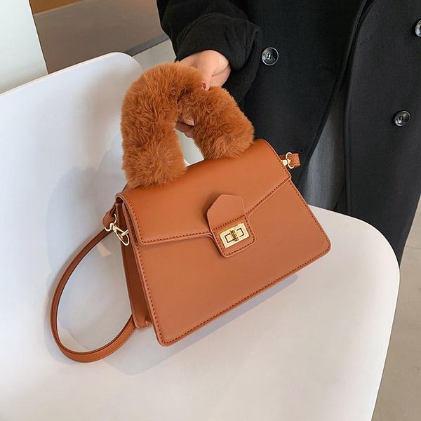 

axukes shoulder bag simple pu leather bags for women 2020 solid color women's chain handbag crossbody bags for women