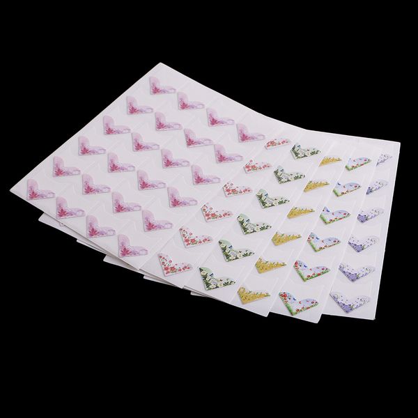 

6 sheets mounting p sticker paper corner sticker for scrapbooking album
