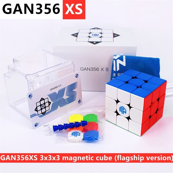 

gan356xs 3x3x3 magnetic magic cube gan356 xs magnetic 3x3 speed puzzle cube gans 3x3x3 cube gan356x s cubo magico gan 356 y200428