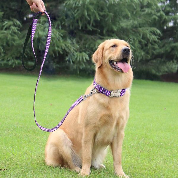 

120cm dog walking running leash nylon padded pet dog lead belt leashes for small medium do sqcyxm
