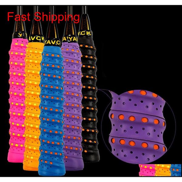 

badminton overgrips anti-slip breathable sport overgrip sweat band griffband tennis overgrips tape badminton rac qylcfy garden2010