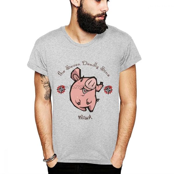 

big size hawk seven deadly sins t shirt men new homme tee shirt 100% cotton summer camiesta sport hooded sweatshirt hoodie