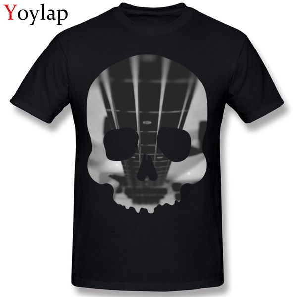 

popular skull bass guitar & tees o-neck print on t-shirts mens fabric short sleeve t shirt sport hooded sweatshirt hoodie