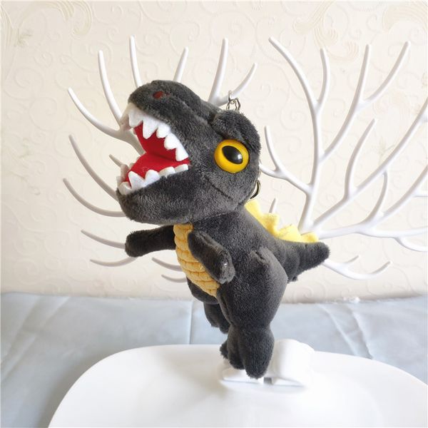 

cute baby dinosaur keychain lovely mini dinosaur pendant cute small dinosaur plush toy girl kid christmas gift 3 styles