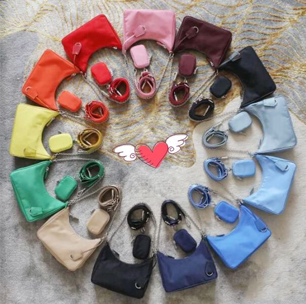 

2020 3-piece women handbags hobos designer's fashion crossbody shoulder bags nylon cfy2001073