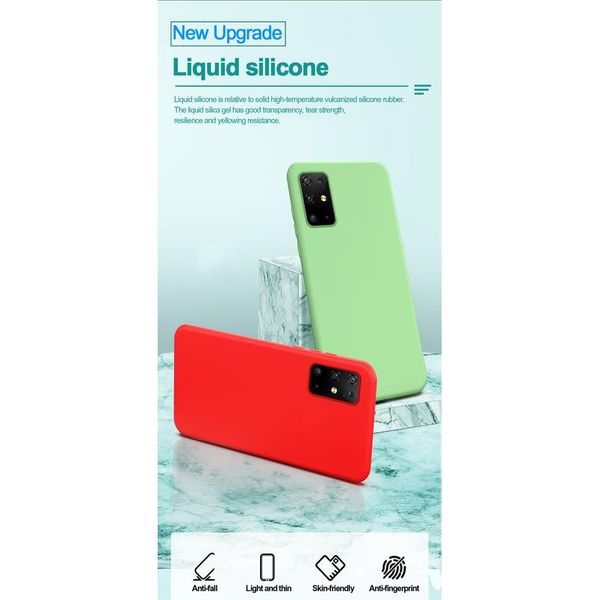 

soft liquid sile case for samsung galaxy s20 s10 s8 s9 plus a50 a51 a70 a71 a10 a20 a30 a50s jllgfw