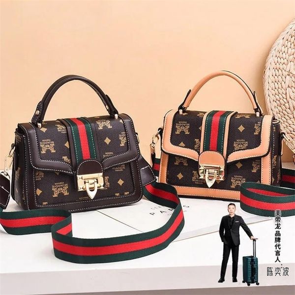 

70% off deals online women's new bag, korean style, fashionable and versatile small fresh one shoulder cross carry square bag 9j05