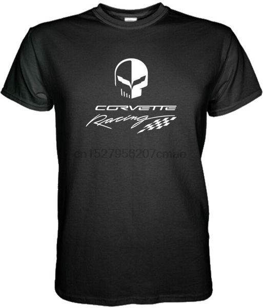 

chevrolet corvette racing jake skull mens black t-shirt size s m l xl 2xl 3xl sport hooded sweatshirt hoodie