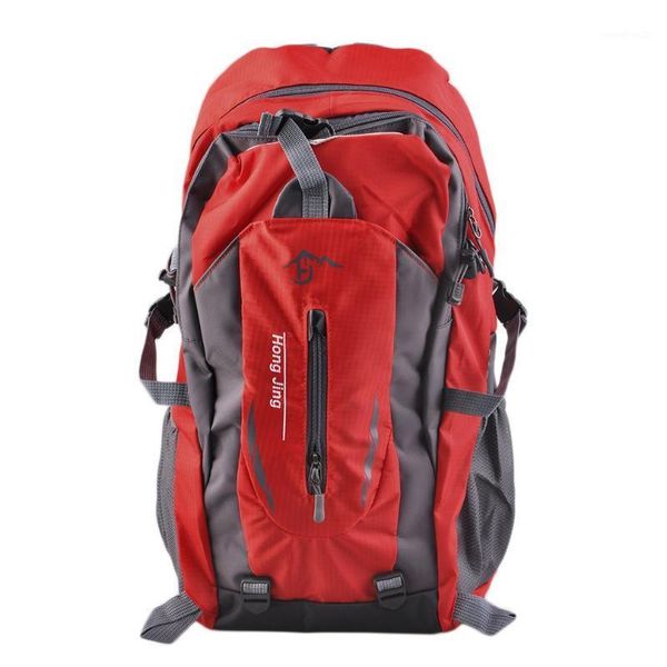 

outdoor bags 40l mountaineering bag water repellent nylon backpack travel hiking campingtravel student climbing backpack1