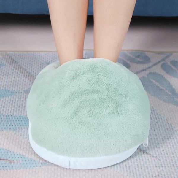 

usb heated foot warmer electric feet heater cushion for winter home dormitory heating slippers shoes electrical heated insoles