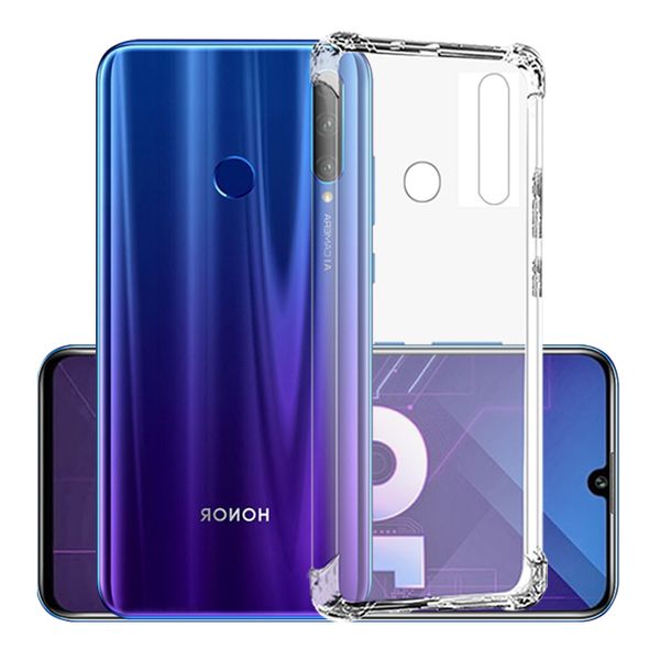 

анти-царапины tpu для huawei honor прозрачный силиконовый на honer honoe 10i hry-lx1t 6,21" soft phone case коке