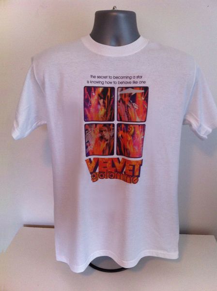 

velvet goldmine fan glam rock david bowie iggy pop inspired hoodie designers t shirts sweatshirt