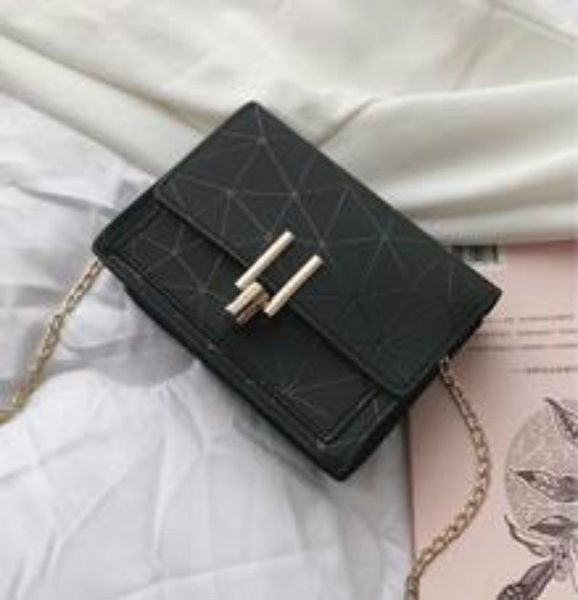 

designer bag female 2020 new small square bag korean version of the tide chain bag wild shoulder messenger drop shipping