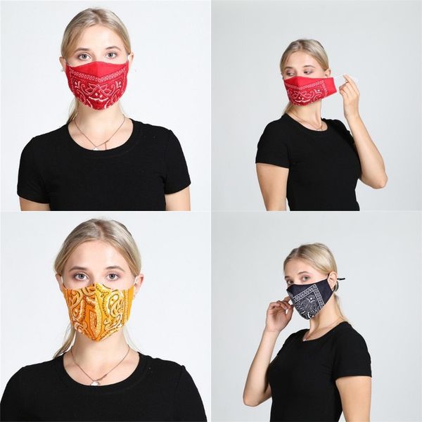 

sunscreen protection respirators outdoor washable mouth masks earloop multi color respirable mascarilla fashion printing 4 8wh g2