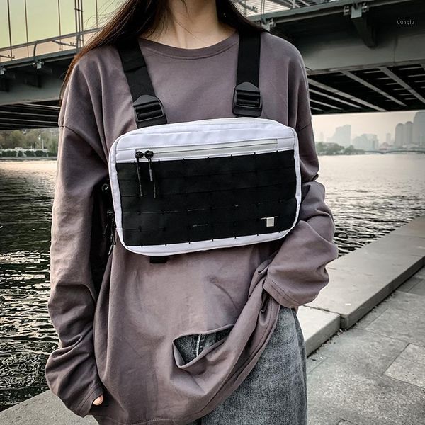 

waist bags woman tactical chest rig bag streetwear function hip hop multifunction tooling hang pack kanye west1