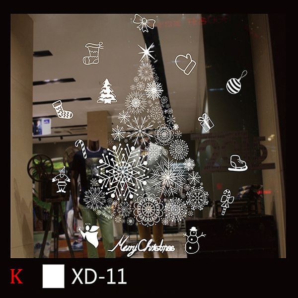 

newchristmas stickers snowman wall removable home window decal decor vinyl wholesale 6