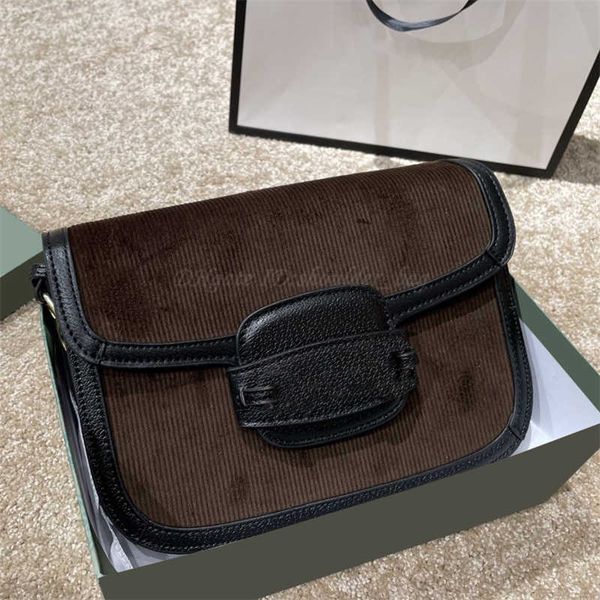 

designers evening handbags shoulder flap saddle bags purse wallets tote clutch velvet square crossbody letters perforated patchwork