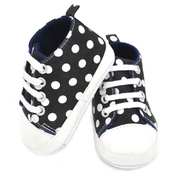 

first walkers 0-24 months baby boy girls casual slip on laces shoes prewalker