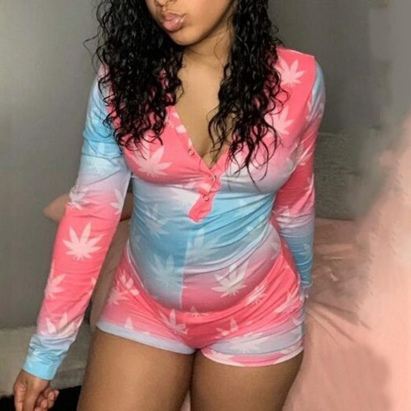 

one piece women jumpsuit bodycon bodysuit rompers shorts tie dye body suits for women playsuit christmas clothing 2020, Black;white