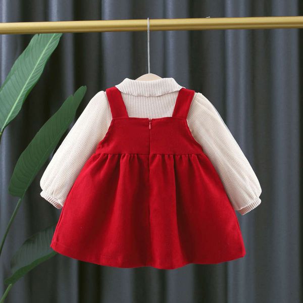 

skirt children girls' plush winter red korean new year drs 1510 vdhv, Red;yellow