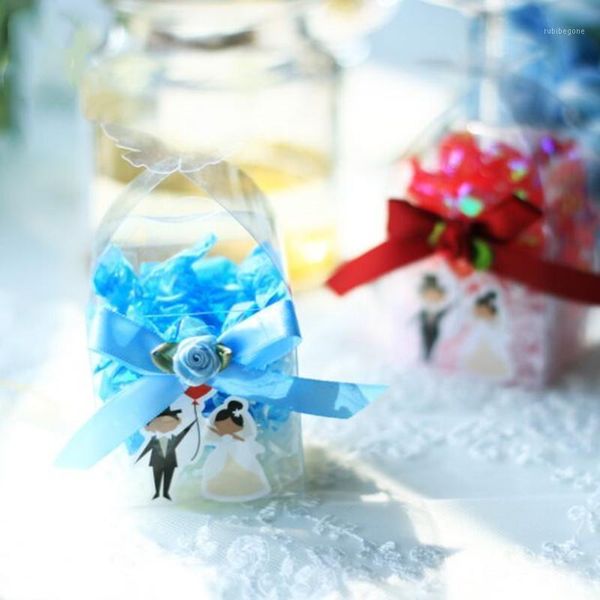 

gift wrap 2021 6x6x6cm diy european romantic silk flower transparent personalized wedding supplies candy box butterfly1